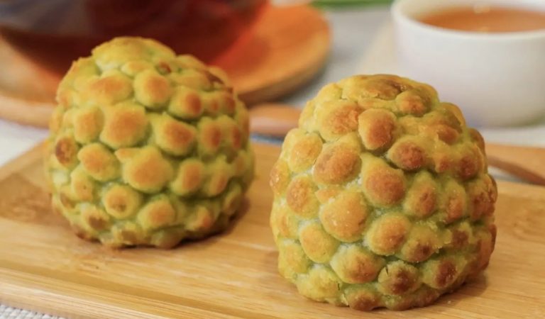 最Q迷你釋迦！　可愛水果箱「金釋迦餅」造型神還原　甜甜綿密「無敵釋迦香」太欠吃